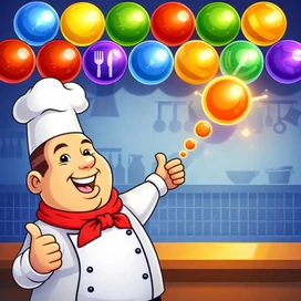 Happy Chef Bubble Shooter